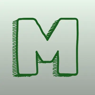 Маркер, магазин канцелярских товаров, лого-визитка